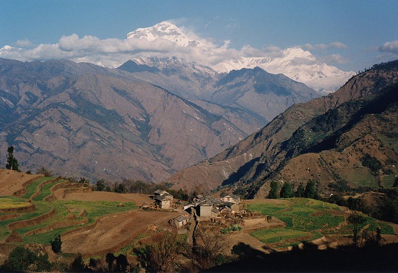 800px dhaulagiri mountain Cudze poznajmy Nepal dla wytrwałych