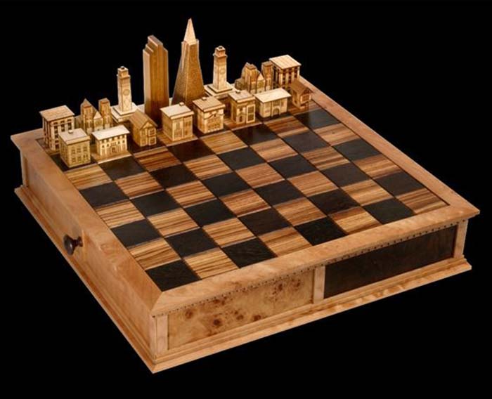 Steve Vigar Handcrafted Chess Sets