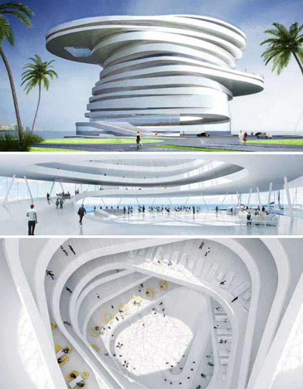 Spirala w Abu Dhabi