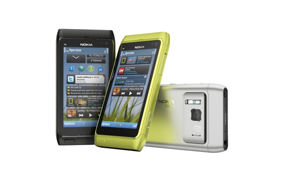 Pierwszy telefon Nokia z Symbianem^3 - Nokia N8